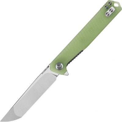 QSP Knife Mantis Nitro V, satin Glow-in-the-Dark G10 Linerlock QS176-B1