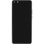 Huawei (OEM) Стъкло и LCD екран за Huawei P40 Pro, оригинален (OEM), черно (21841)