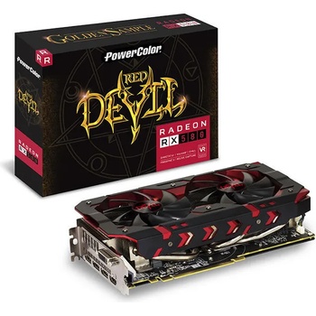 PowerColor Radeon RX 580 Red Devil Golden Sample 8GB GDDR5 256bit (AXRX 580 8GBD5-3DHG/OC)