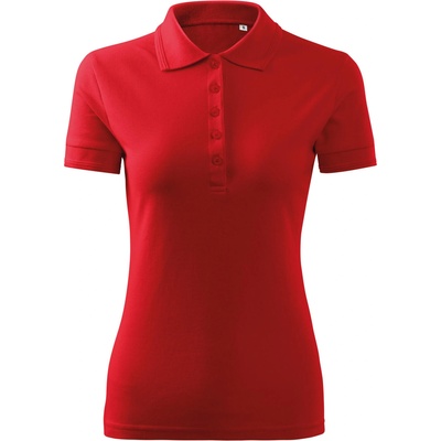 MALFINI Malfini pique polo free f10 / Дамска поло риза - червена xxl (f100717)