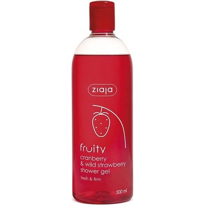 ZIAJA Fruity Brusnica a Lesná jahoda 500 ml