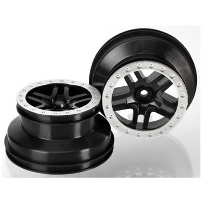 Traxxas диск 2.2/3.0" SCT Split-Spoke черен-сатен (2)