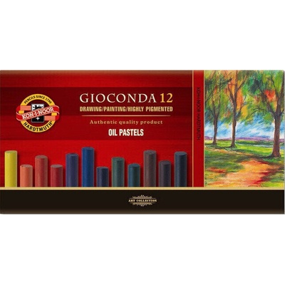 KOH-I-NOOR Gioconda Set of Oil Pastels sada olejových pastelů 12 ks
