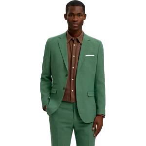 SELECTED Сако Selected Oasis Linen Slim Fit blazer - Green (Olive Green)