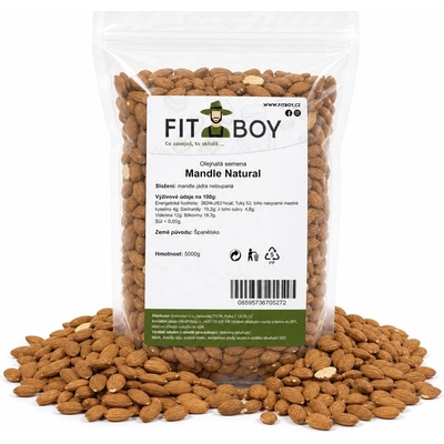FITBOY Mandle natural 5000 g