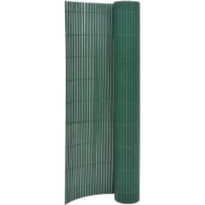 zahrada-XL Oboustranný zahradní plot 90 x 400 cm zelený