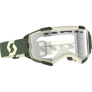 SCOTT Маска Scott Fury Enduro S1 Goggles - Kaki Green / Glas: Clear - размер One Size (205-6797-0111)