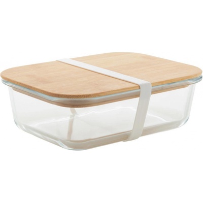 Vittata sklenený box na jedlo, hnedá