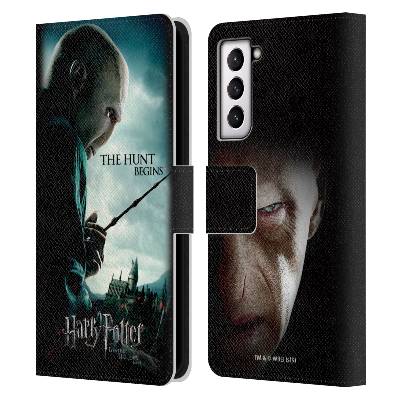 Pouzdro HEAD CASE na mobil Samsung Galaxy S21 / S21 5G - Harry Potter - Voldemort (Flipové pouzdro, obal pro mobil Samsung Galaxy S21 / S21 5G - Harry Potter - Lord Voldemort)