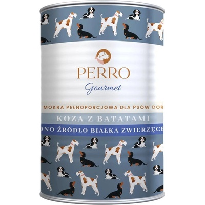 Perro Gourmet Goat with sweet potatoes 400 g