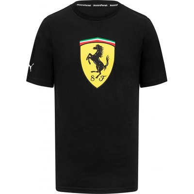 Ferrari tričko SF Classic Big Shield 23 black