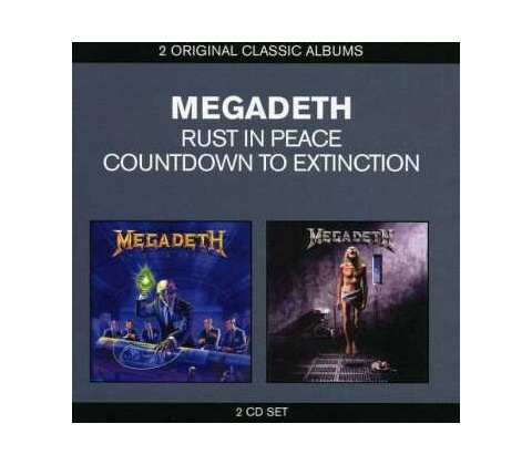 MEGADETH: CL.A:COUNTDOWN/RUST IN PEA CD