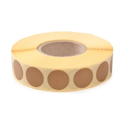 NoName Zálepky na terč hnědé IPSC 19mm 2000 ks – Zboží Dáma