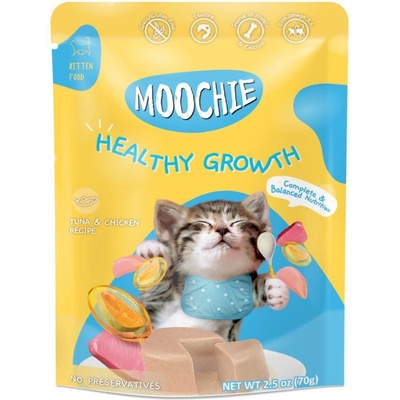 Moochie Kitten Healthy Growth Tuna & Chicken 70 g