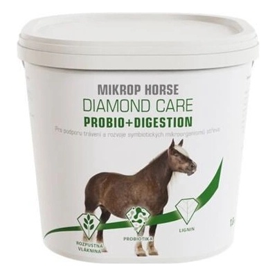 MIKROS Horse Diamond Care Probio + Digestion Doplňkové krmivo pro podporu trávení 1,5 kg