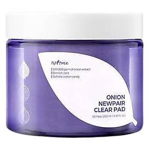 ISNTREE Onion Newpair Clear Pad Успокояващи тоник тампони за лице 60 бр