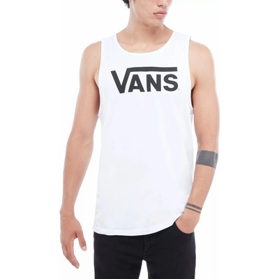 Vans classic tank white black