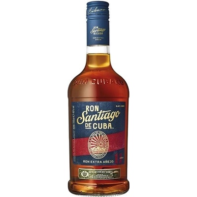 Santiago de Cuba Extra Anejo 11y 40% 0,7 l (holá láhev)