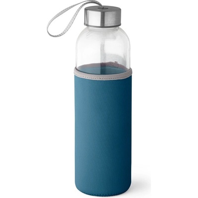 Raise Športová fľaša zo skla a nerezovej ocele 520 ml Modrá, 520 ml