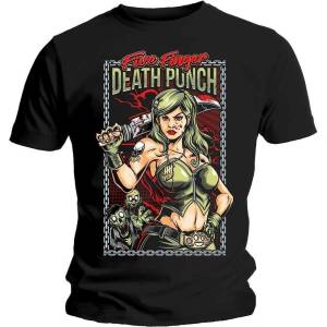 Five Finger Death Punch Assassin Black L Риза (FFDPTS20MB03)