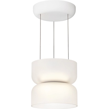 Image 1 of POLARIS Висящ LED пендел Pluto Up&Down | Бяло стъкло | 12W | 3000K | Цена 139, 20€ (272, 25 лв) (5071P)