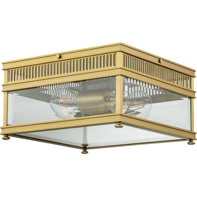 Elstead Lighting HOLBORN-F-BB - Външно осветително тяло HOLBORN 2xE27/60W/230V IP44, златисто (ED0919)