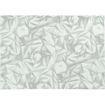 Sander Vánoční prostírání na stůl Diamanti 35x50cm bílo-stříbrné