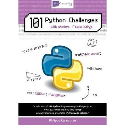 101 Python Challenges with Solutions / Code Listings Kerampran PhilippePaperback