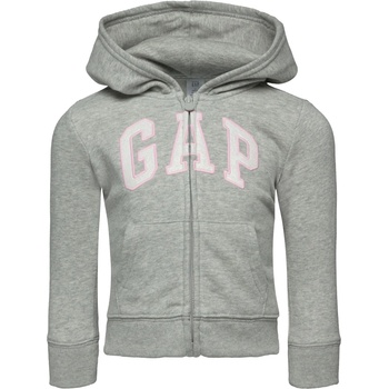 GAP French Terry sivá ružová