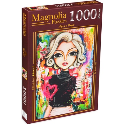 Magnolia Пъзел Magnolia от 1000 части - Marilyn - Romi Lerda (1709)