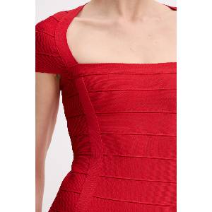 Herve Leger Рокля по тялото (HLFT8571188)