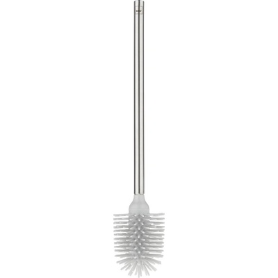 WC štětka La Brosse nerezová rukojeť TPR světle šedá