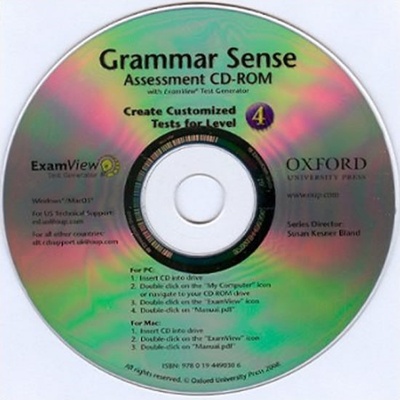 Grammar Sense 4 Assessment CD ROM