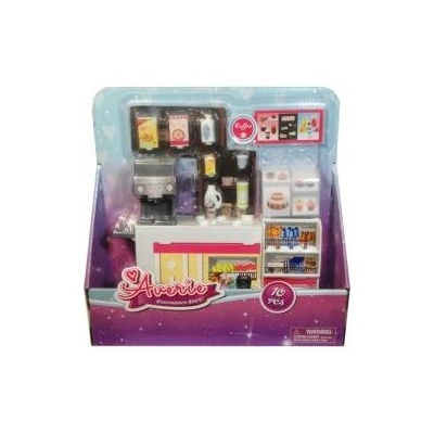 Swede Dollhouse furniture accessories cafe