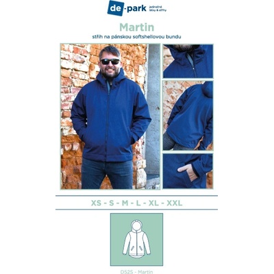 de-park Papírový střih - Martin vel. XS-XXL – Zboží Mobilmania