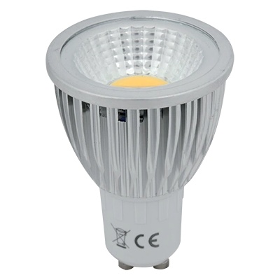 Ledcob 5w gu10 230v ТОПЛО БЯЛ (99led575)