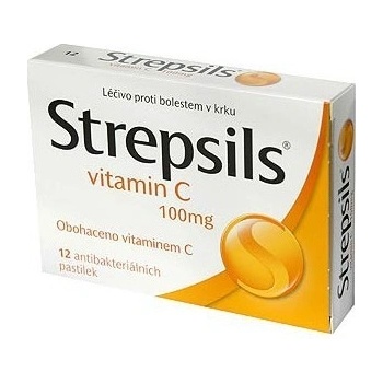 Strepsils Pomaranč s Vitamínom C pas.ord.36