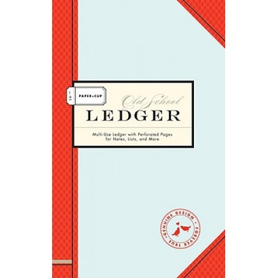 Chronicle Books Paper + Cup: Old School Ledger | Paper + Cup