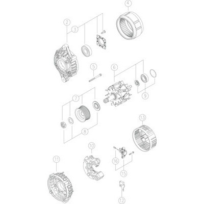 MAHLE generátor MG560