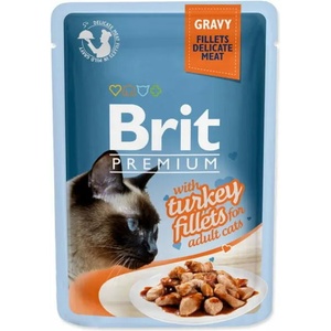 Brit Premium Adult turkey fillets in gravy 85 g