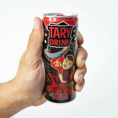 Tary Drink s příchutí maliny 250 ml – Sleviste.cz