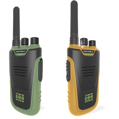 KIDYWOLF Детска радиостанция уоки токи Kidywolf Walkie-Talki, 2 бр (881099)
