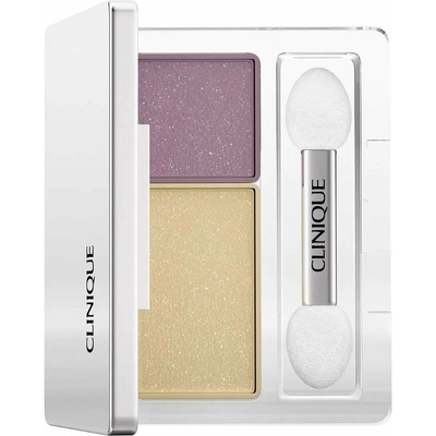 Clinique All About Shadow™ Duo Relaunch duo očné tiene Beach Plum 1,7 g