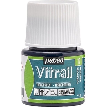 Pébéo Vitrail Боя за стъкло Turquoise Blue 45 ml 1 бр (050-017)