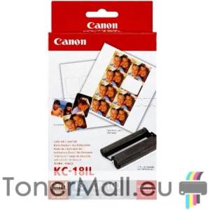 Canon Color Ink/Label set KC-18IL (54x86 mm), 18 sheets