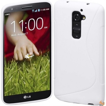 LG Силиконов калъф за lg g2 бял