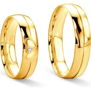 Image 1 of SAVICKI Сватбени халки: злато, кръгли. 5 мм