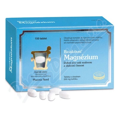 PharmaNord Bioaktivní Magnézium 150 tabliet