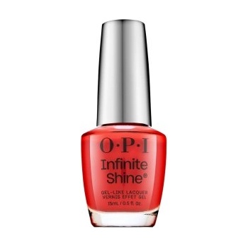 OPI Infinite Shine Gel-Like Lacquer лак за нокти с гел ефект Knock 'Em Red 15 ml