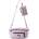 pinqponq Чанта за рамо Pinqponq Aksel Solid 2+5 Shoulder bag - Construct Lilac - размер 2 + 5 l (510-4429-0411)